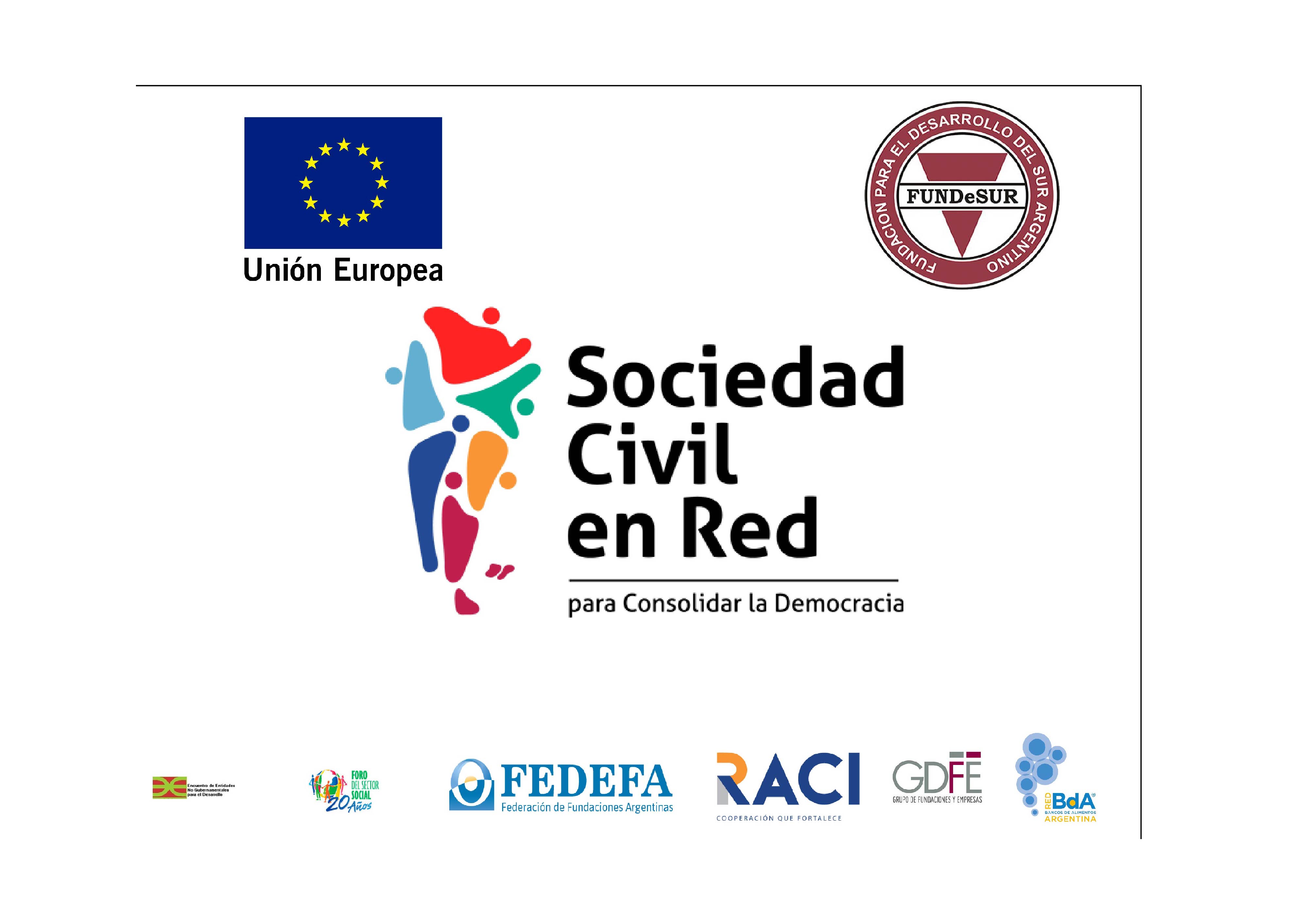 Inscripción -Sociedad Civil en Red- Neuquén 2018